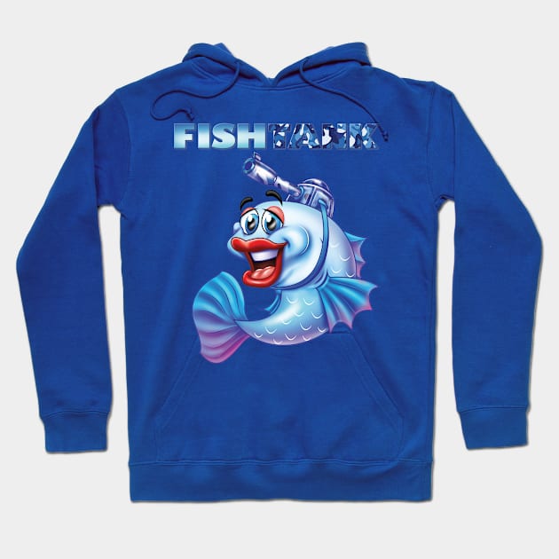 Fish Tank Hoodie by Pigeon585